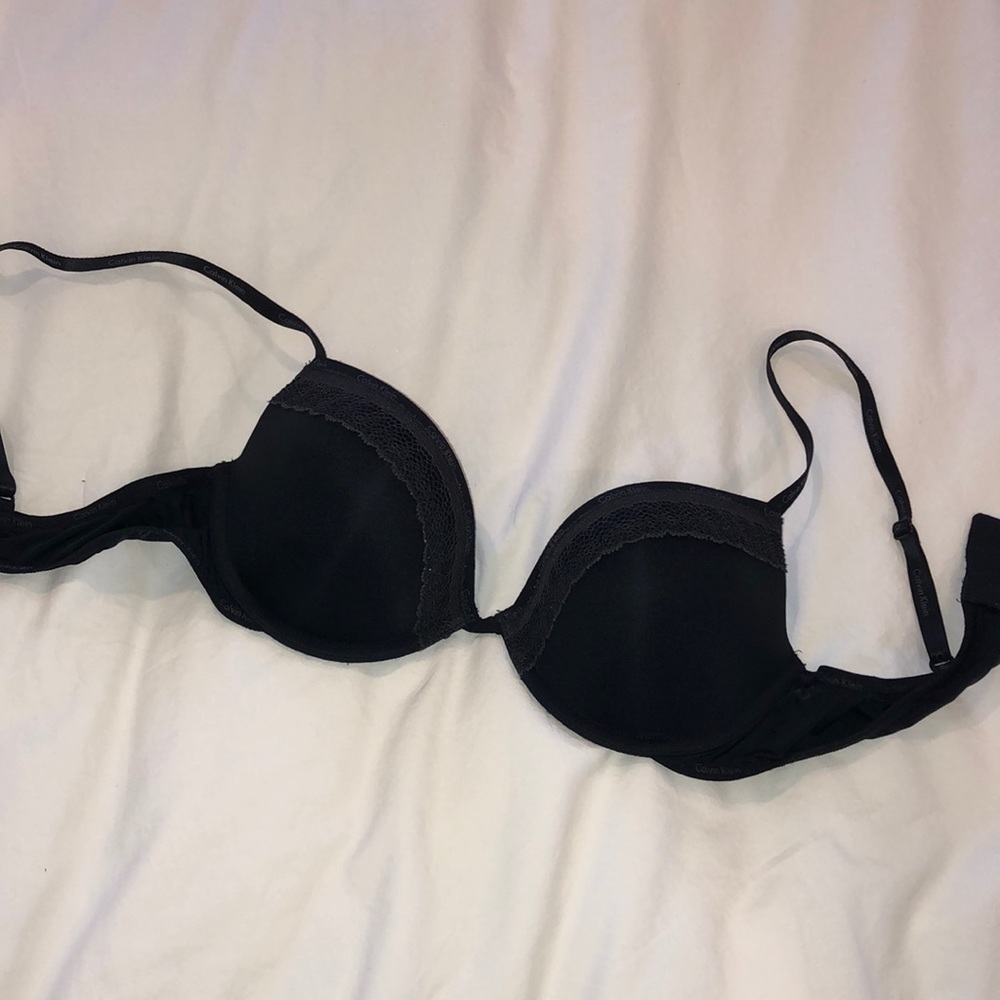 Calvin Klein black bra - 36B